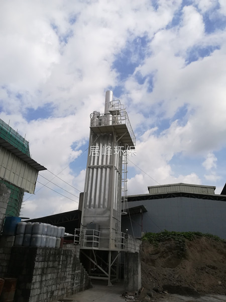 东莞市沙田登峰建材厂6吨生物质锅炉尾气处理工程(图1)