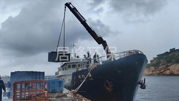 3000m³/h湿式静电除尘器已送往珠海伶仃岛进行安装调试